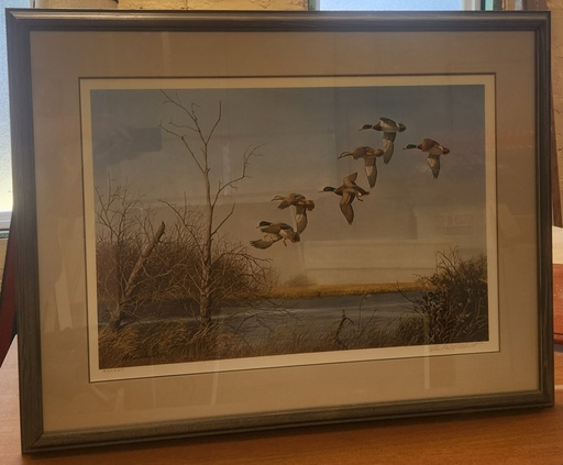 Vintage Ducks Unlimited Print 16x24 